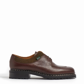 Paraboot Avignon Shoe Maroon / Olive Paraboot footwear styles