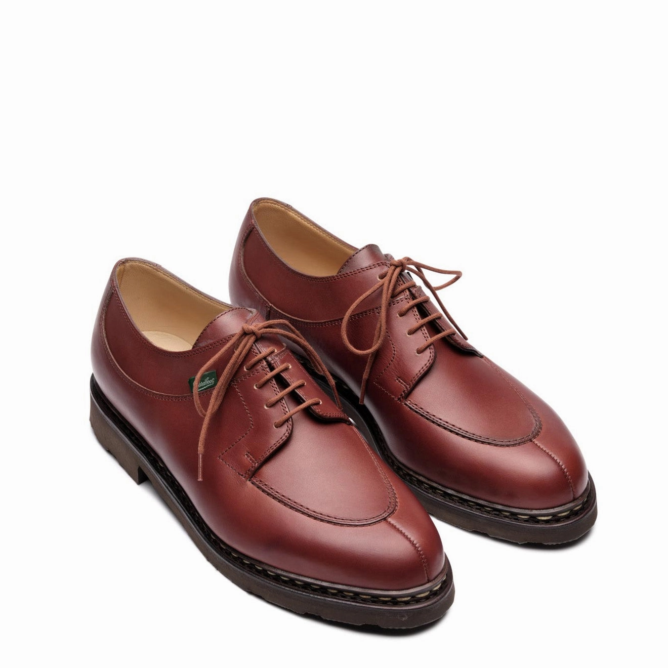 Paraboot Avignon Shoe Red Classic Leather Loafers