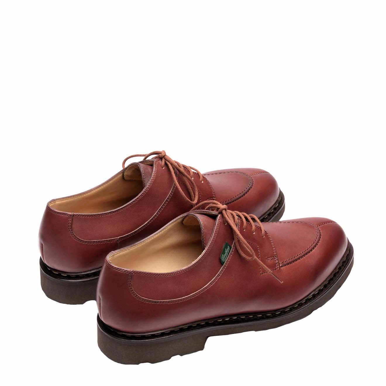 Paraboot Avignon Shoe Smooth Leather Marron Classic Leather Loafers