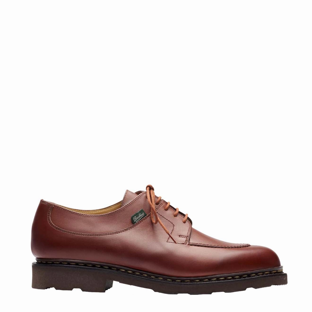 Paraboot Avignon Shoe Smooth Leather Marron Paraboot footwear styles