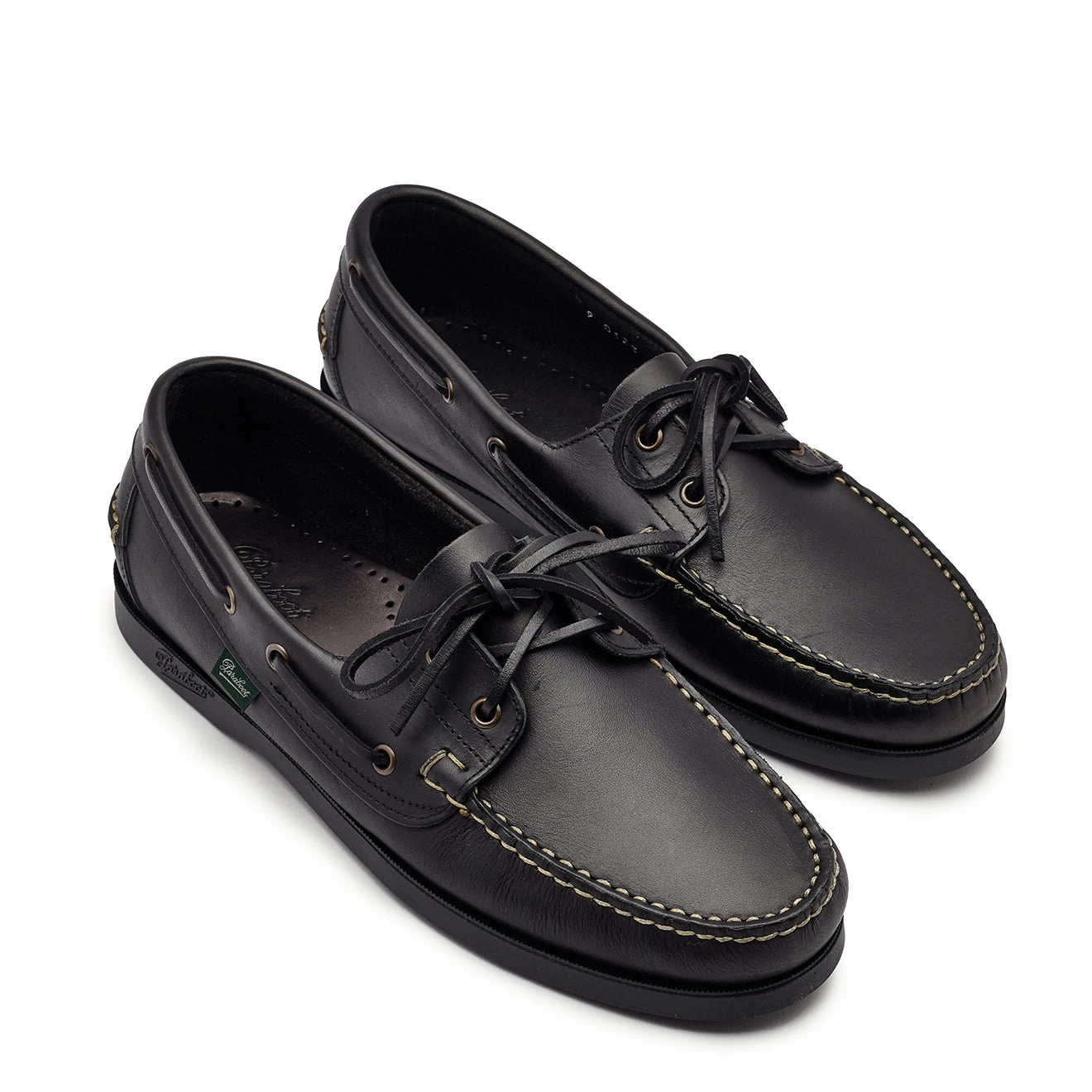 Paraboot Barth Shoe Black Classic Leather Loafers
