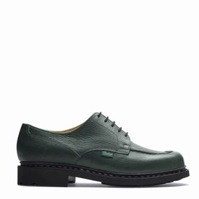 Paraboot Chambord Deerskin Shoe Khaki Paraboot footwear styles