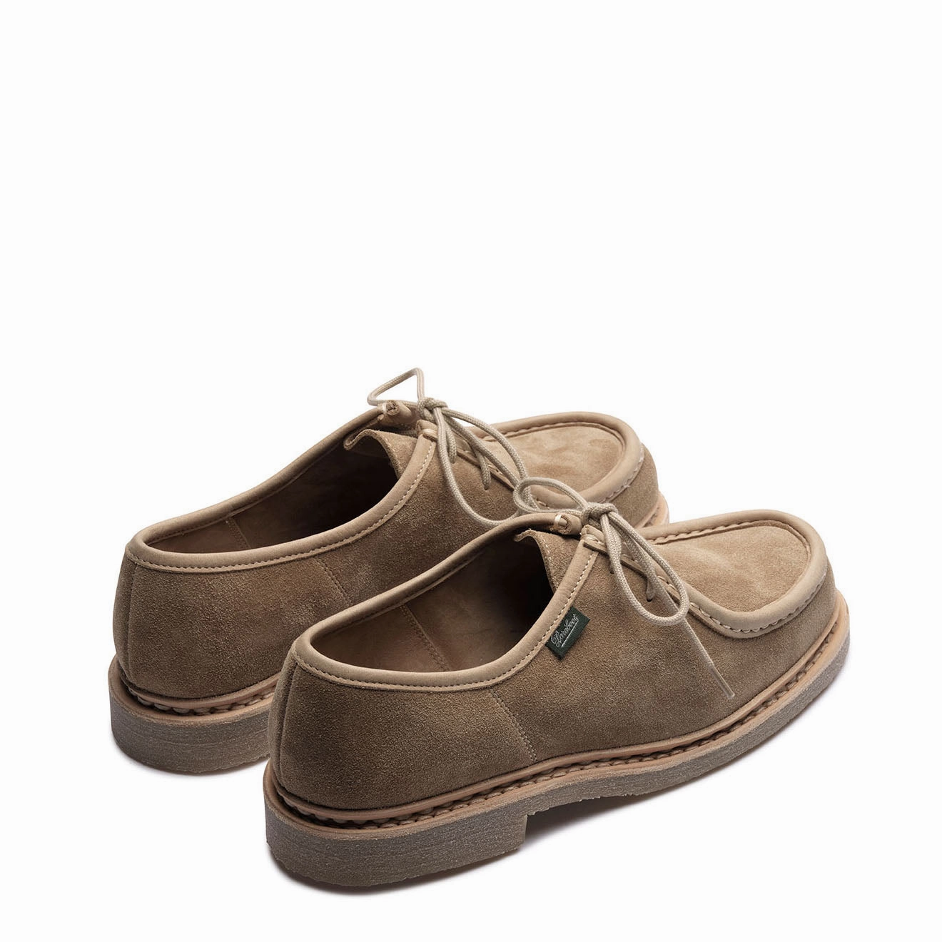Paraboot Micka Ario Honey / Vel Sand Classic Leather Loafers