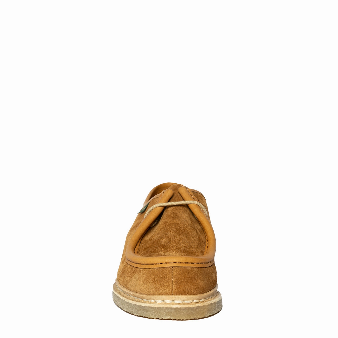 Paraboot Micka Shoe Suede Ario Honey / Vel Whisky Classic Leather Loafers