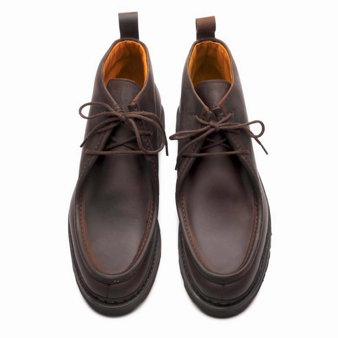 Paraboot Mucy Boot Nubuck Gringo Classic Leather Loafers