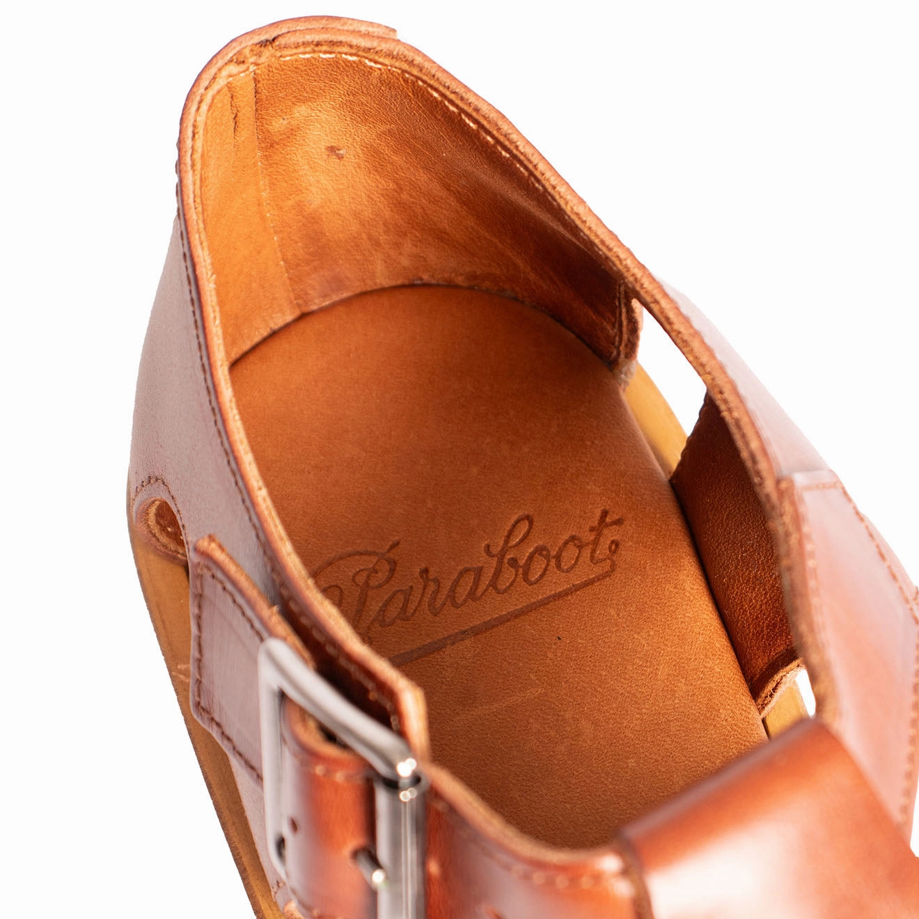 Paraboot Pacific Sport Shoe Honey / Vegetal Brown Classic Leather Loafers