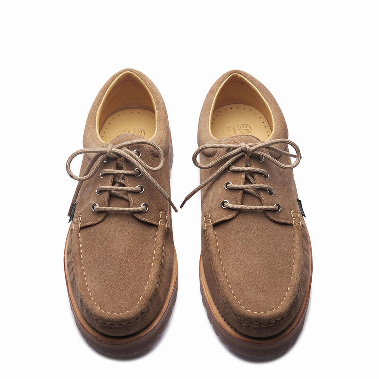 Paraboot Thiers Velvet Nutmeg Classic Leather Loafers