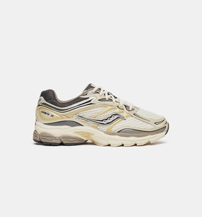 Progrid Omni 9 Gold Mens Lifestyle Shoe - Gold/Sand Saucony cushioned sneakers for distance runs
