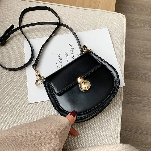 PU Leather Contrast Color Crossbody Bags For Women 2020 Fashion Small Shoulder Bag Female Handbags And Purses Travel Bags Fashion Nova Bags
