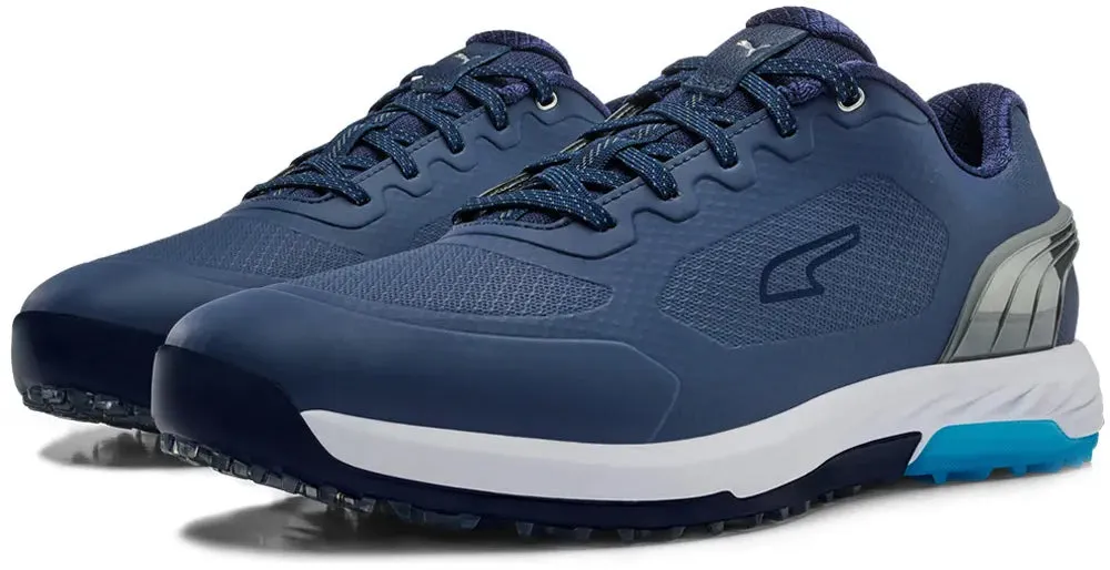 Puma Alphacat Nitro Mens Golf Shoes - Blue Cozy Footwear