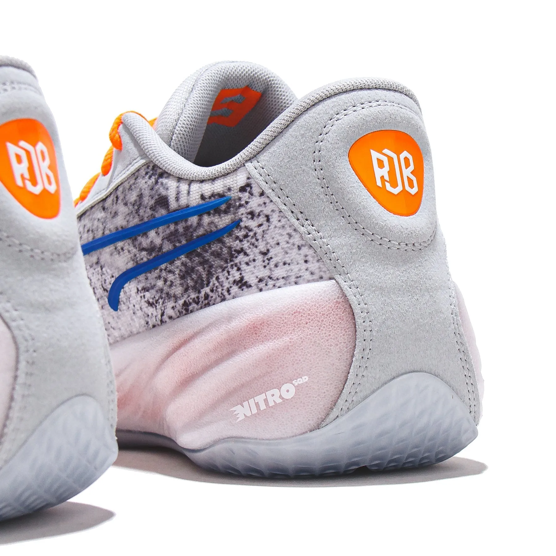 Puma Basketball Men All-Pro Nitro RJ Barrett Grey Orange 379914-01 Puma casual footwear shots