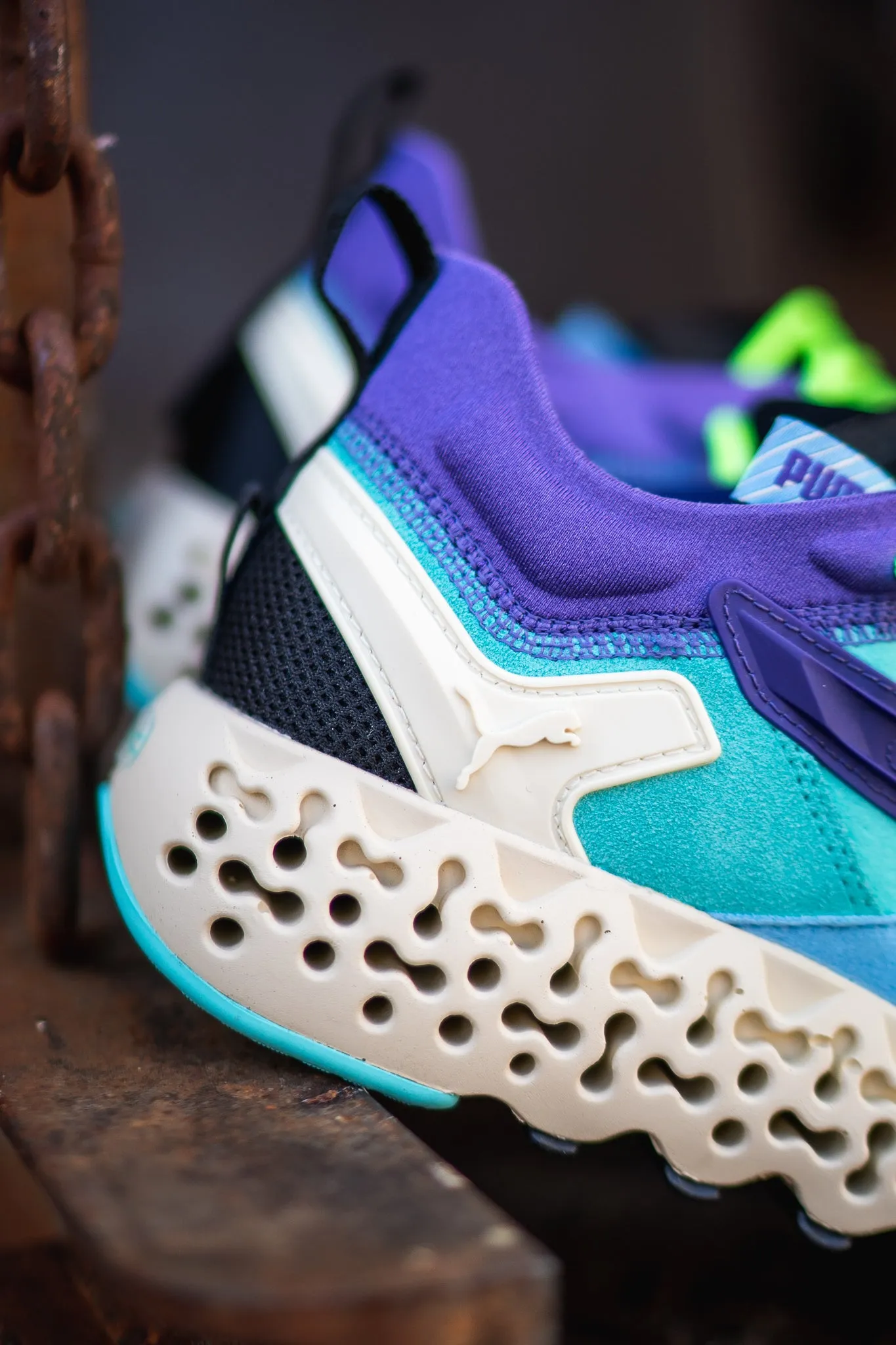 Puma Calibrate Restored Metric (Prism Violet) Puma athletic shoe visuals