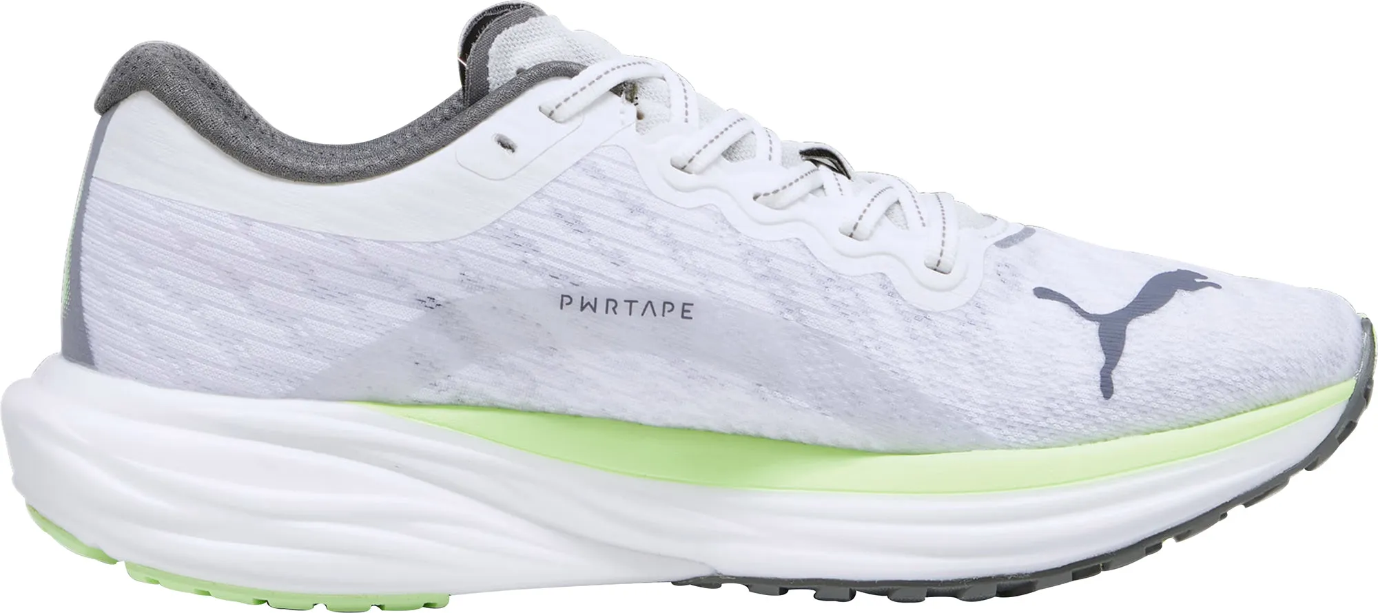 Puma Deviate Nitro 2 Mens Running Shoes - White Bold Sneakers