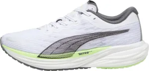 Puma Deviate Nitro 2 Mens Running Shoes - White Puma athletic shoes for urban lifestyle
