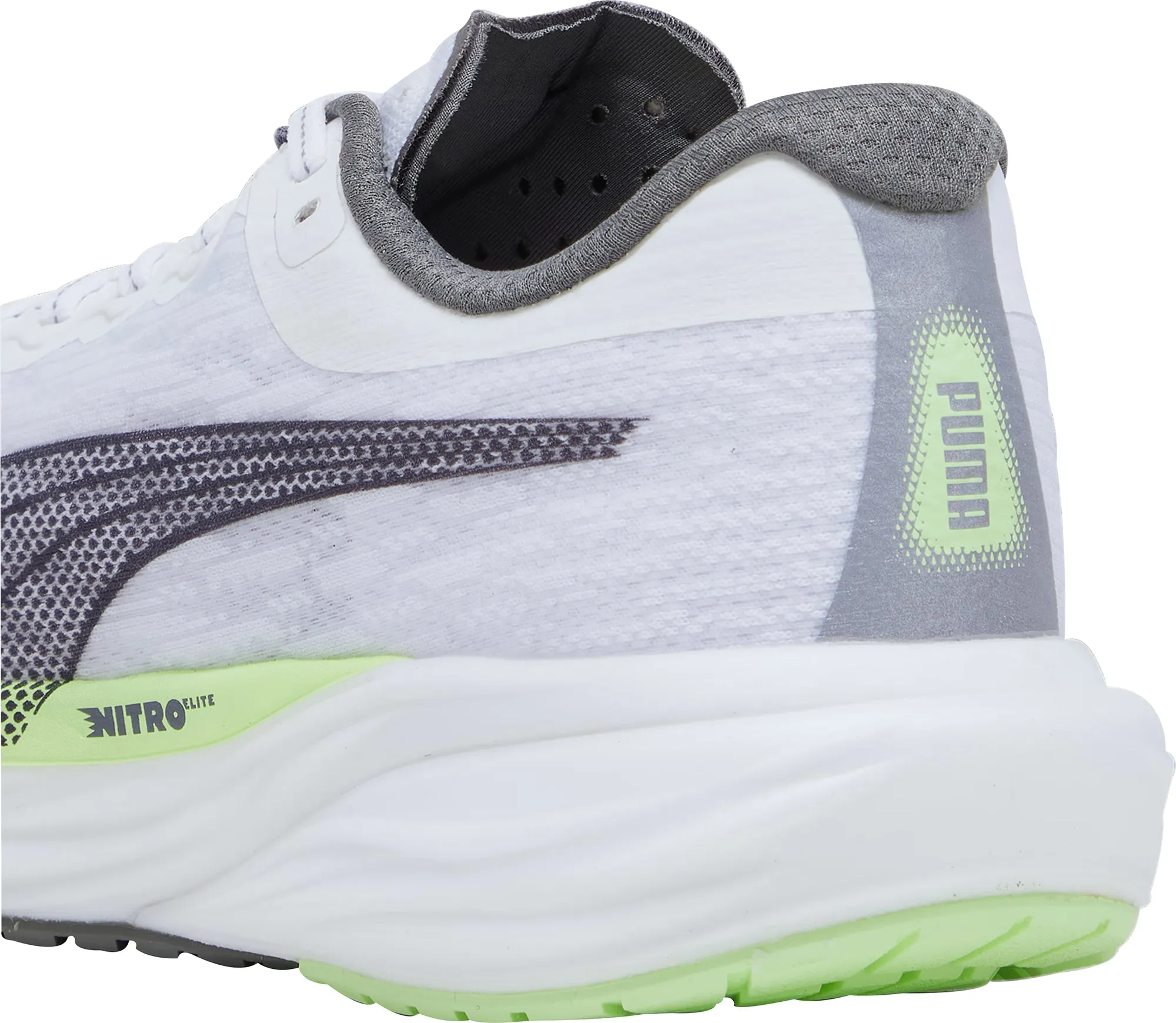 Puma Deviate Nitro 2 Mens Running Shoes - White Bold Sneakers