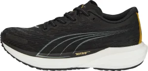 Puma Deviate Nitro 2 Womens Running Shoes - Black Puma athletic shoes for urban lifestyle