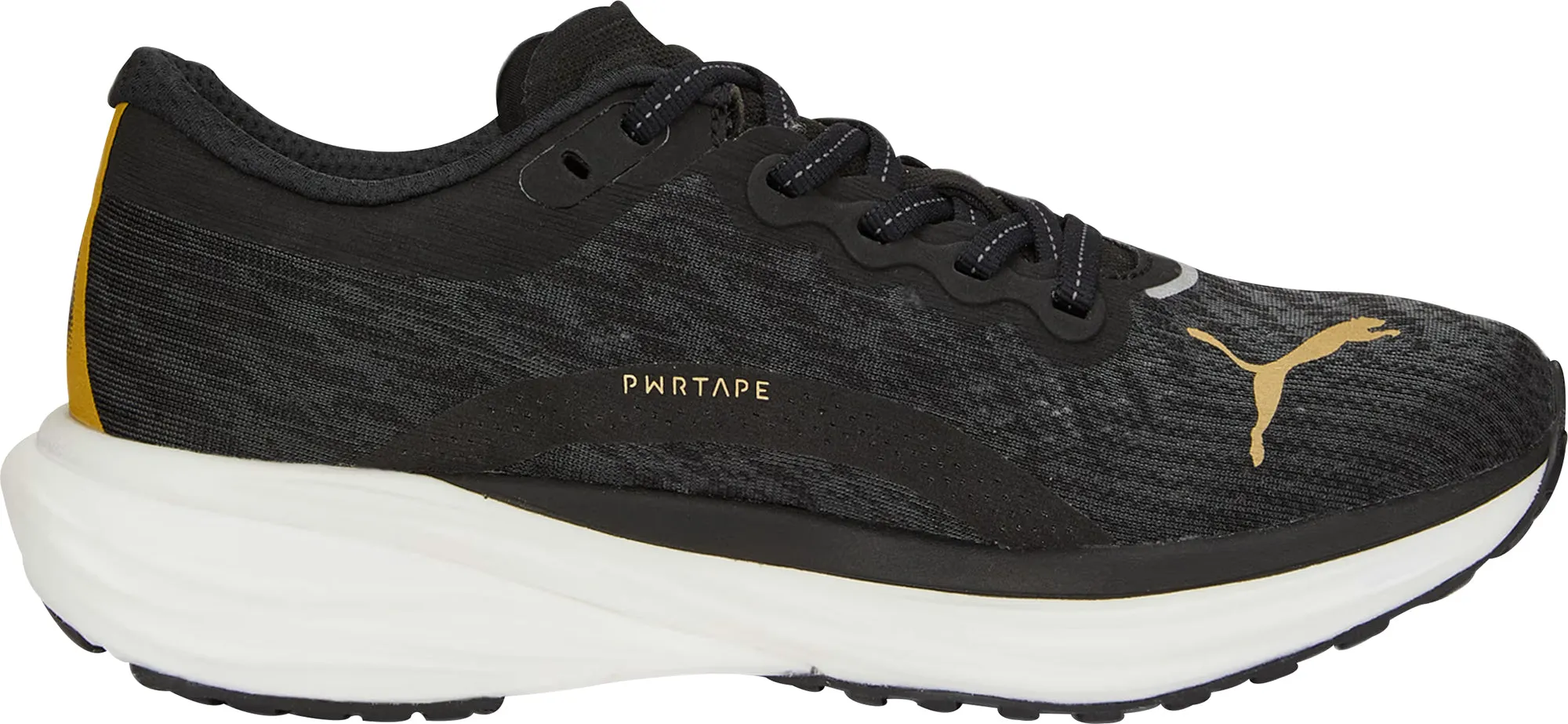 Puma Deviate Nitro 2 Womens Running Shoes - Black Bold Sneakers