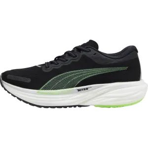 Puma Deviate Nitro 2 Womens Running Shoes - Black Puma sport shoes with bold branding