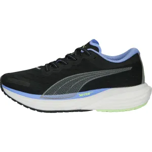 Puma Deviate Nitro 2 Womens Running Shoes - Black Puma sport shoes with bold branding