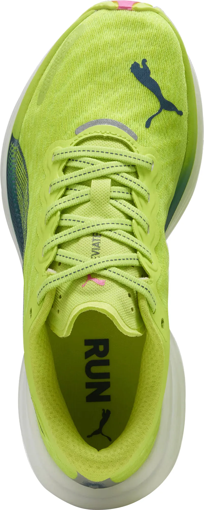 Puma Deviate Nitro 2 Womens Running Shoes - Green Cozy Footwear