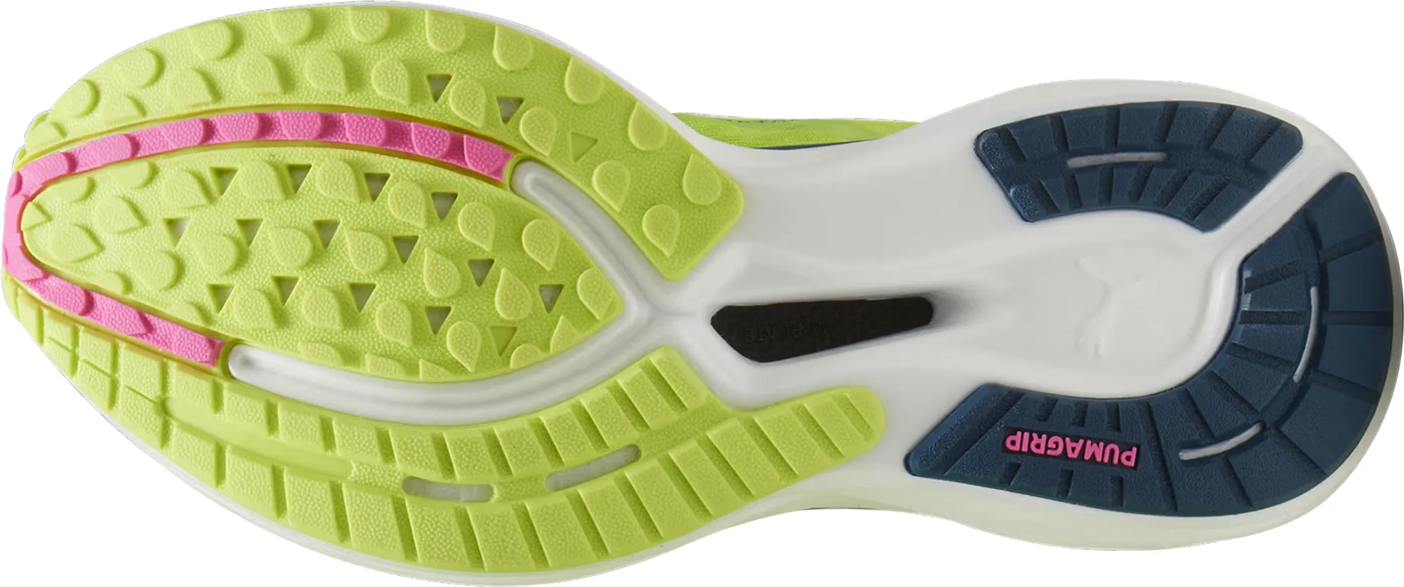Puma Deviate Nitro 2 Womens Running Shoes - Green Cozy Footwear
