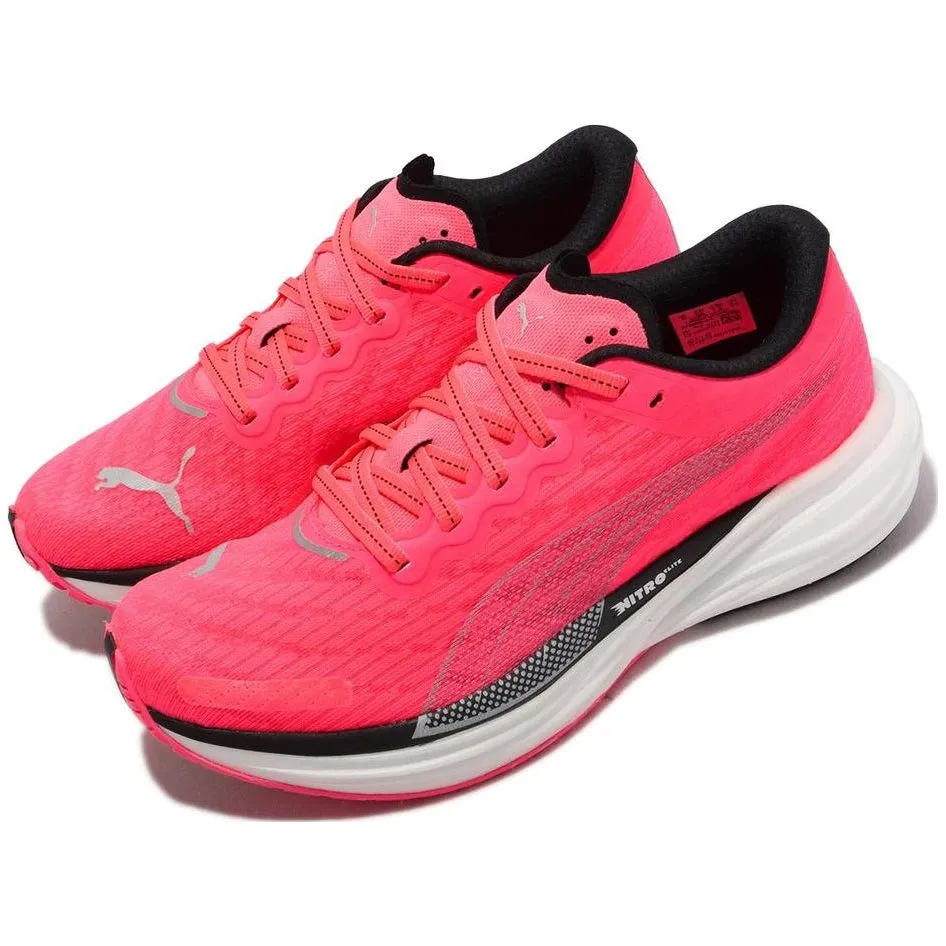Puma Deviate Nitro 2 Womens Running Shoes - Pink Cozy Footwear