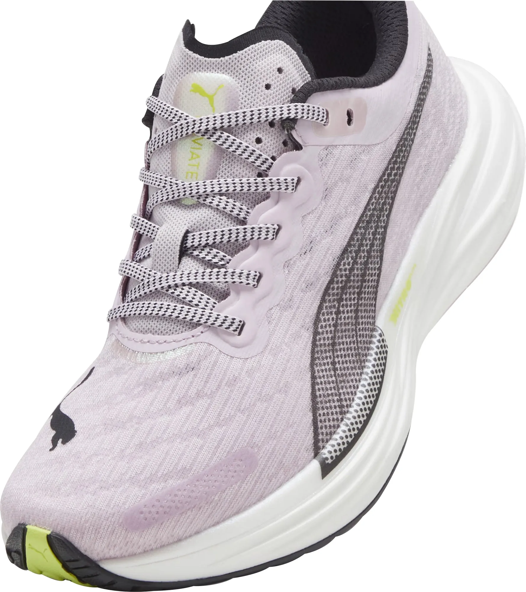Puma Deviate Nitro 2 Womens Running Shoes - Purple Cozy Footwear