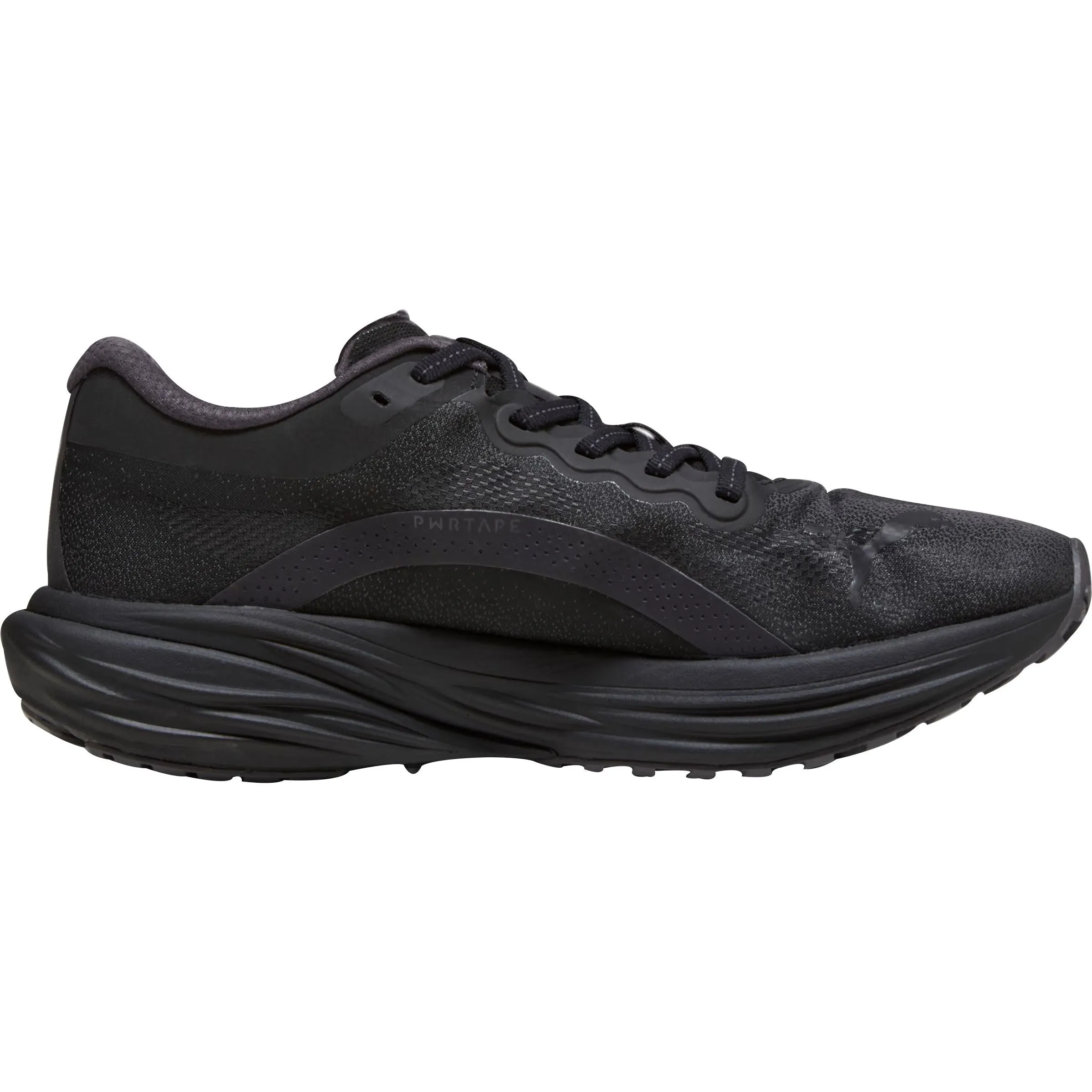 Puma Deviate Nitro 2 WTRepel Mens Running Shoes - Black Cozy Footwear