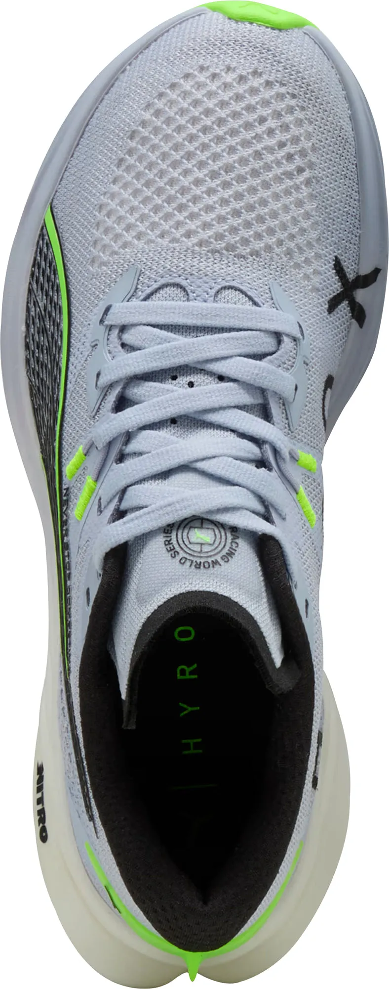 Puma Deviate Nitro 3 HYROX Womens Running Shoes - Blue Cozy Footwear