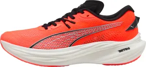 Puma Deviate Nitro 3 Mens Running Shoes - Red Puma sport shoes with bold branding