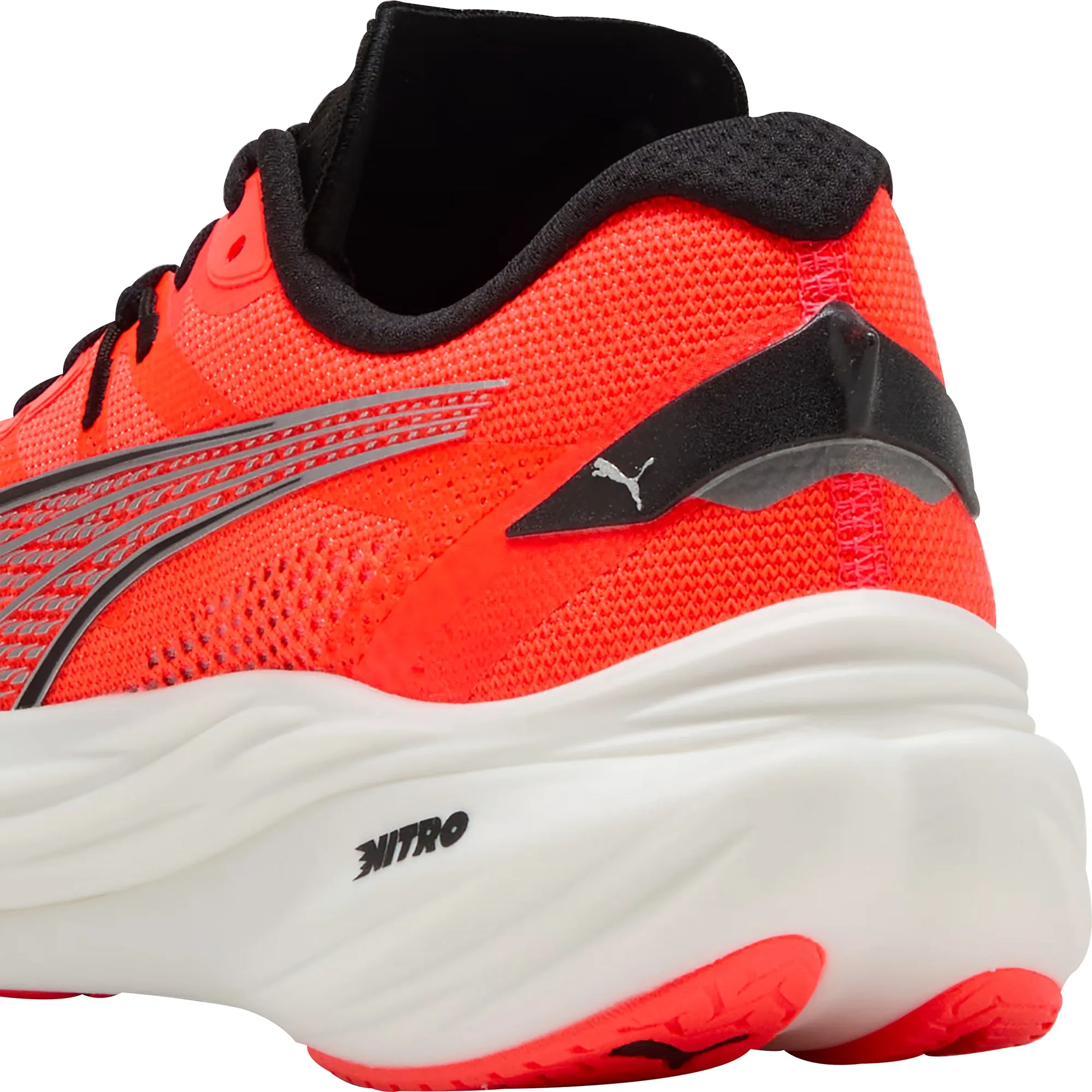 Puma Deviate Nitro 3 Mens Running Shoes - Red Cozy Footwear
