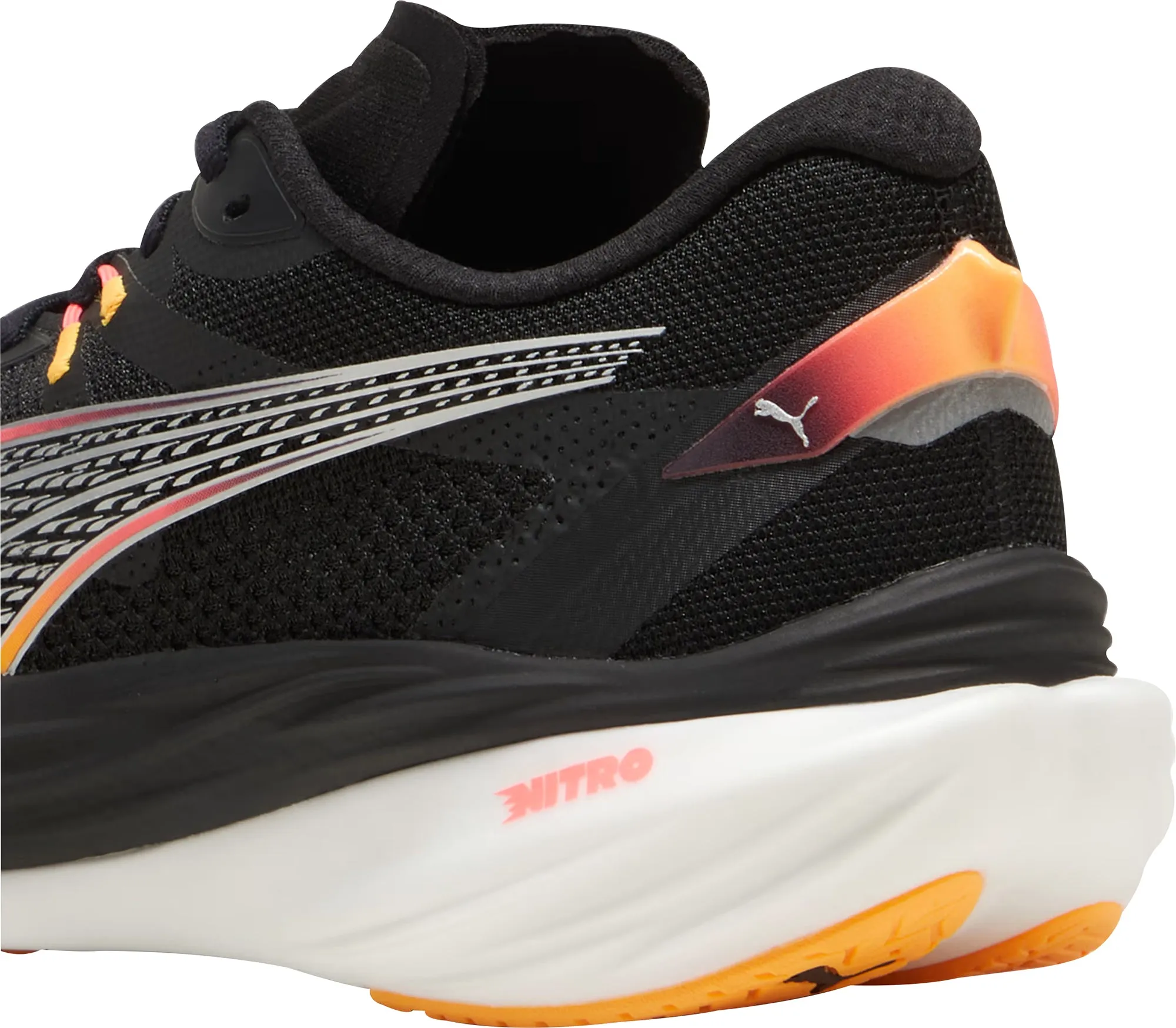 Puma Deviate Nitro 3 Womens Running Shoes - Black Cozy Footwear