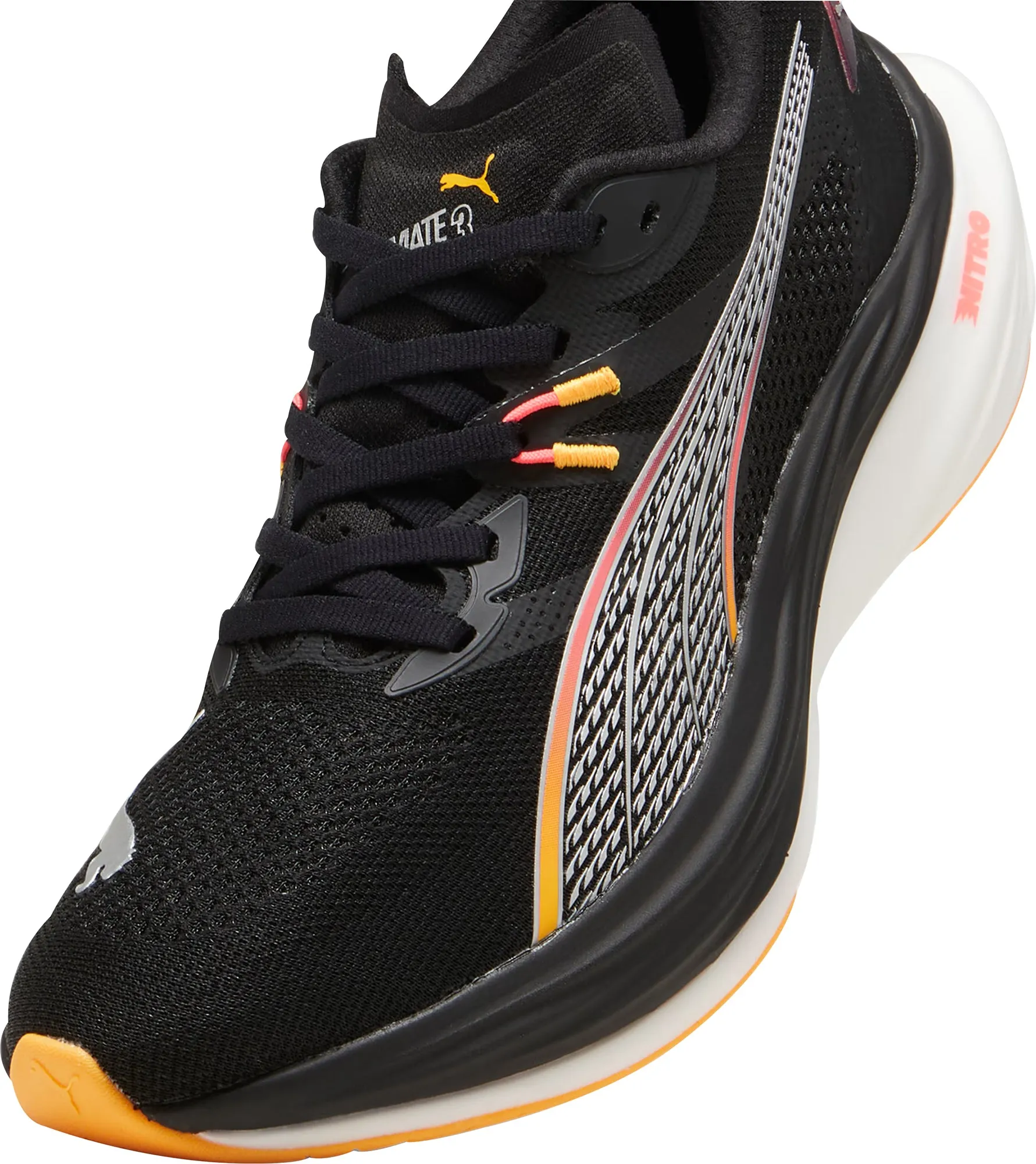 Puma Deviate Nitro 3 Womens Running Shoes - Black Cozy Footwear