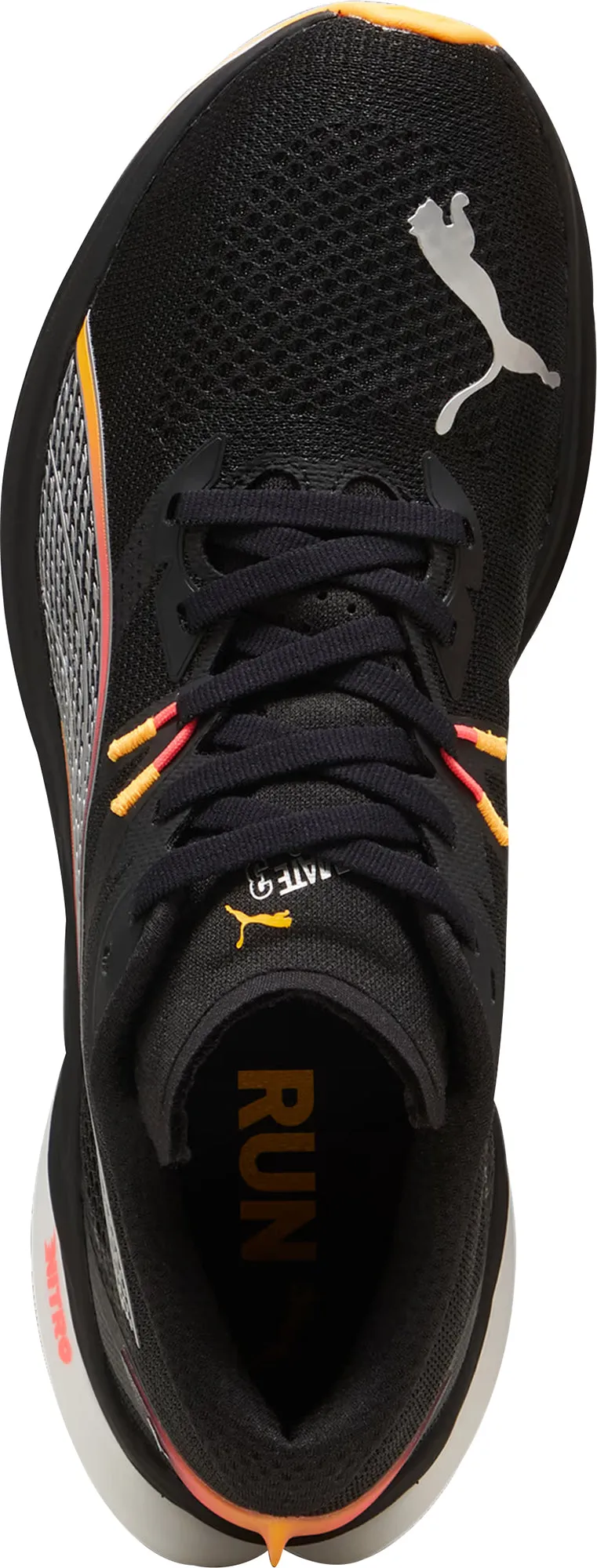 Puma Deviate Nitro 3 Womens Running Shoes - Black Cozy Footwear