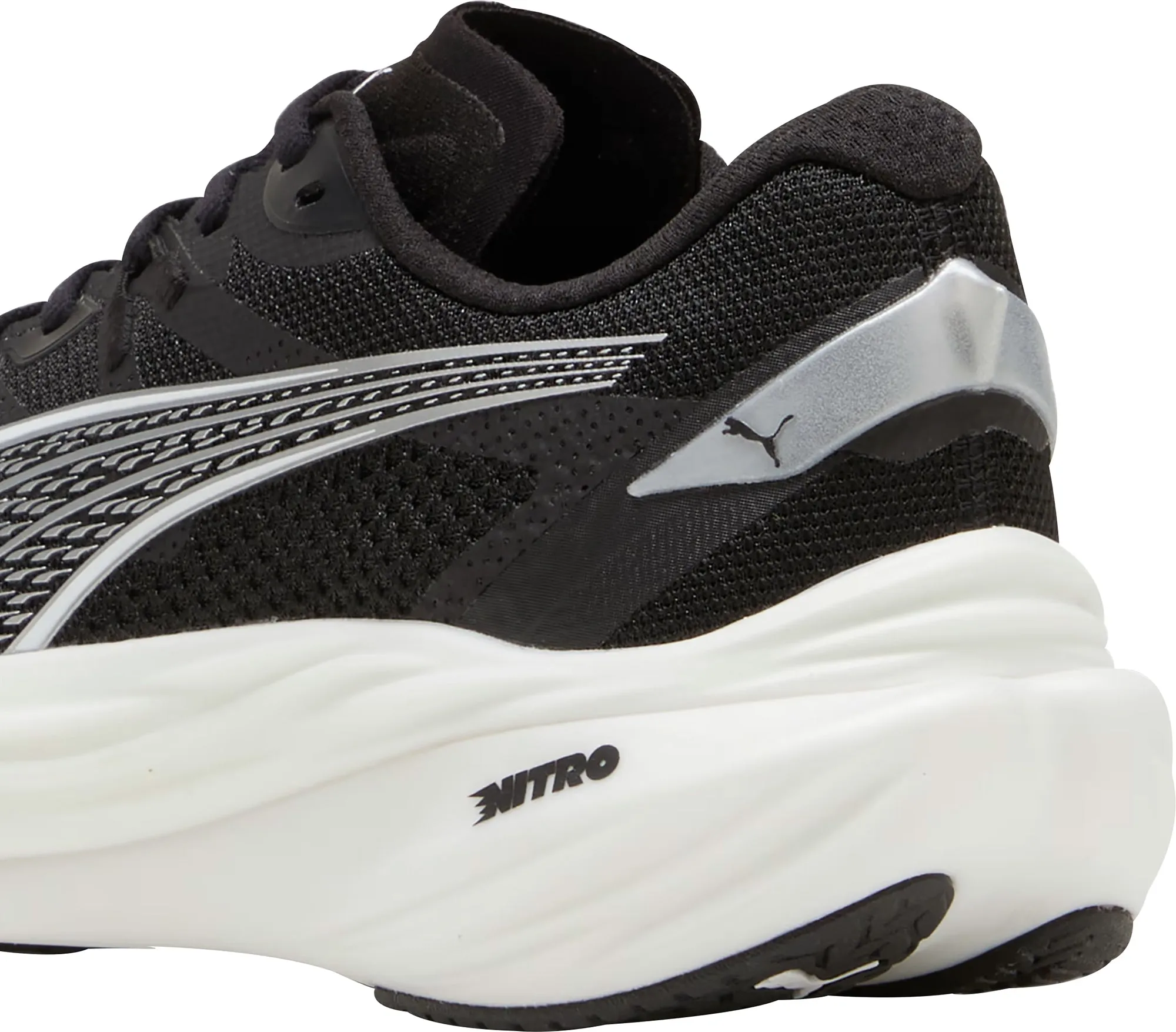 Puma Deviate Nitro 3 Womens Running Shoes - Black Cozy Footwear