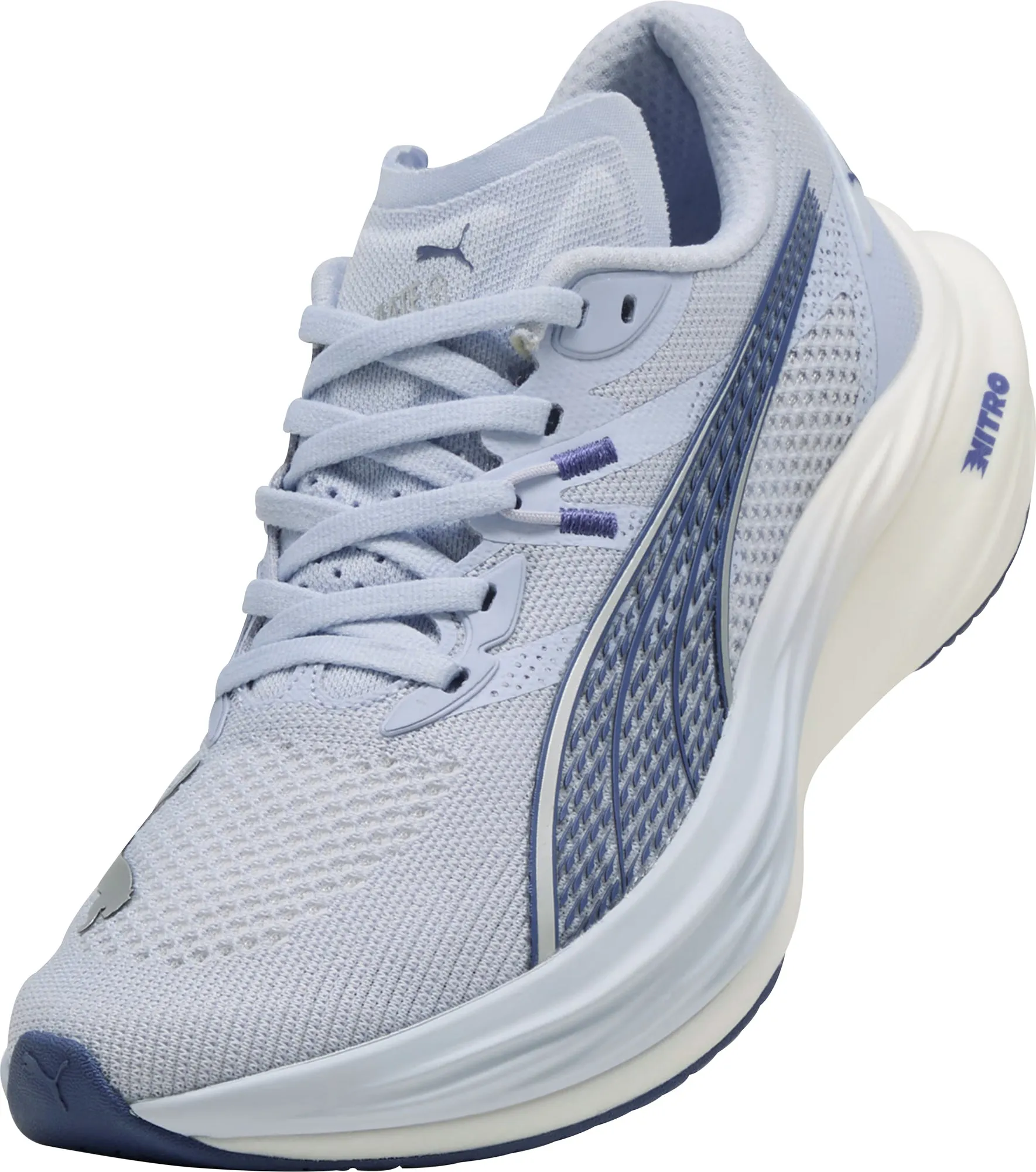 Puma Deviate Nitro 3 Womens Running Shoes - Blue Bold Sneakers