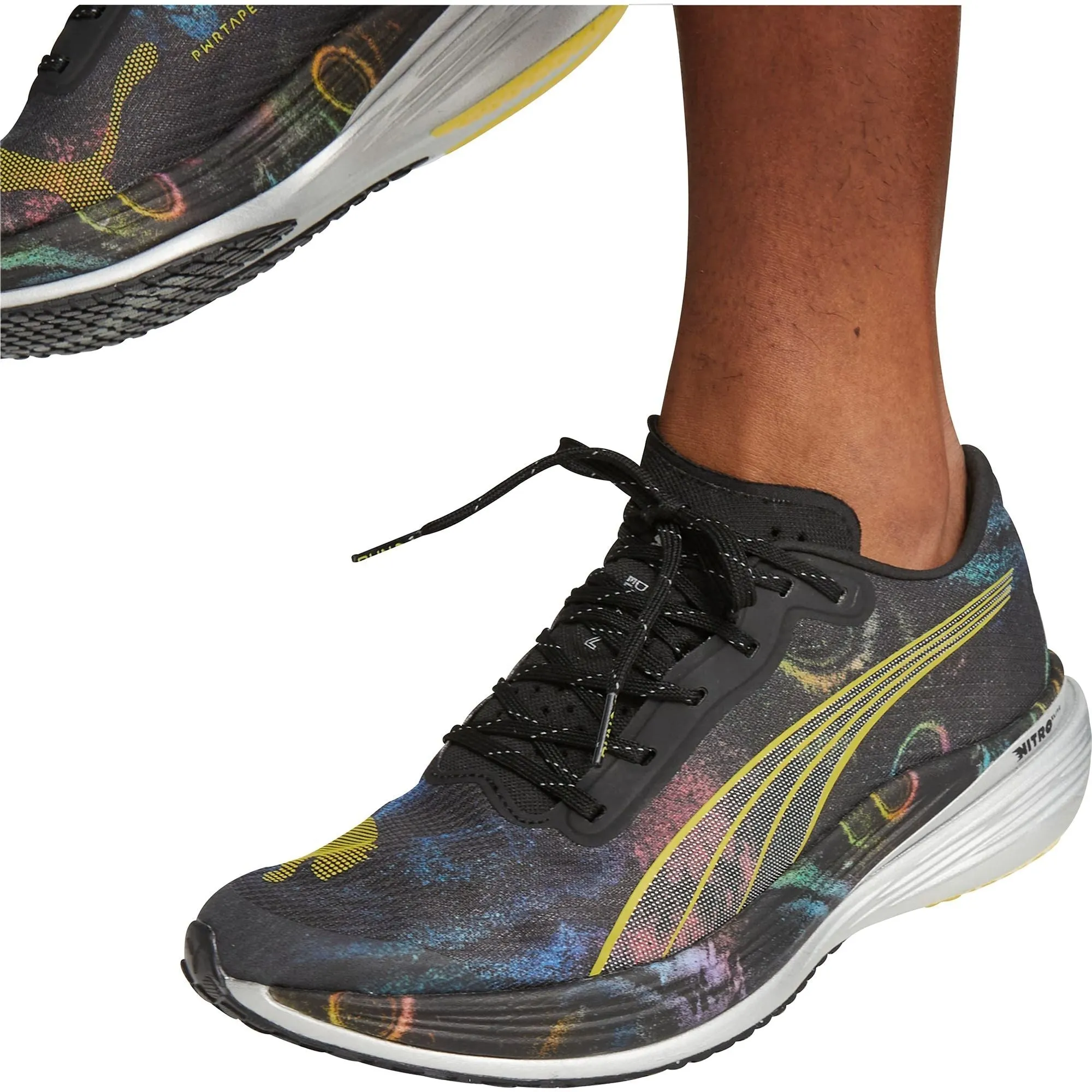 Puma Deviate Nitro Elite 2 Mens Running Shoes - Black Cozy Footwear