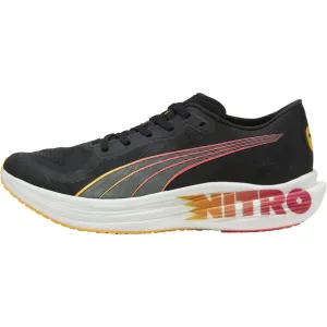Puma Deviate Nitro Elite 2 Mens Running Shoes - Black Puma sport shoes with bold branding