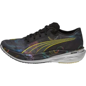 Puma Deviate Nitro Elite 2 Mens Running Shoes - Black Puma sport shoes with bold branding