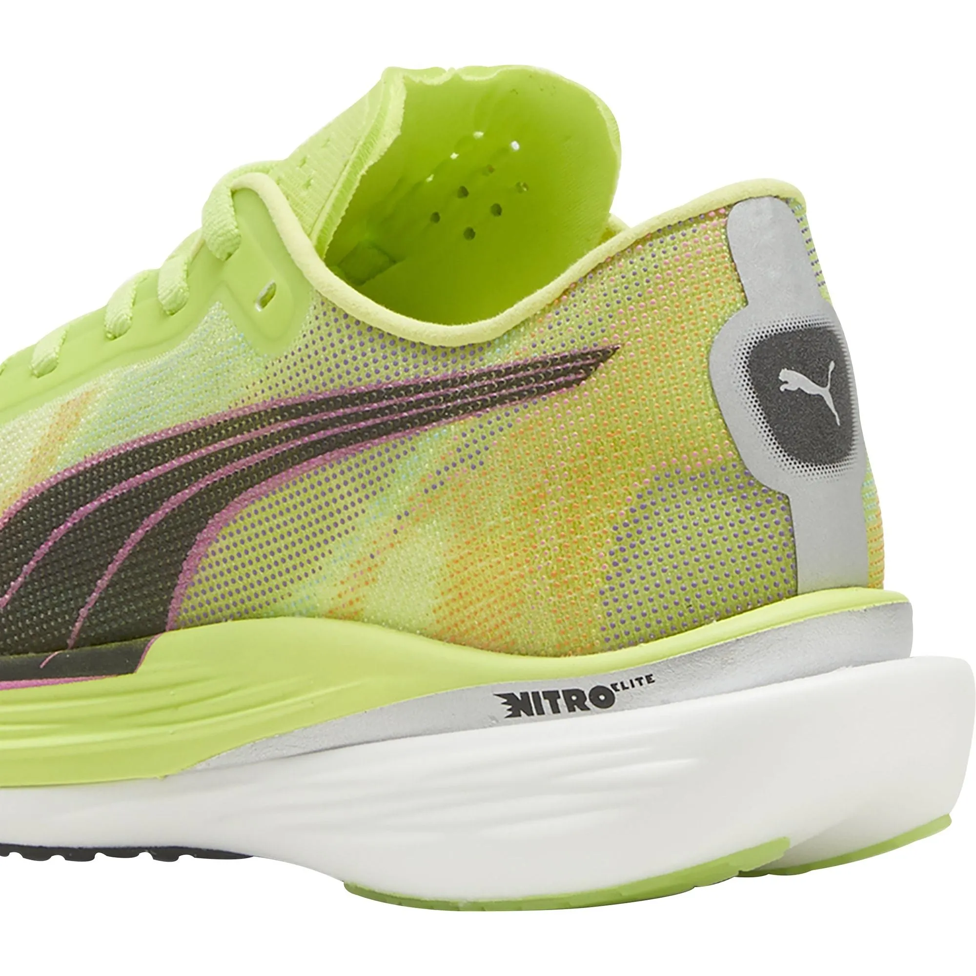 Puma Deviate Nitro Elite 2 Womens Running Shoes - Green Bold Sneakers