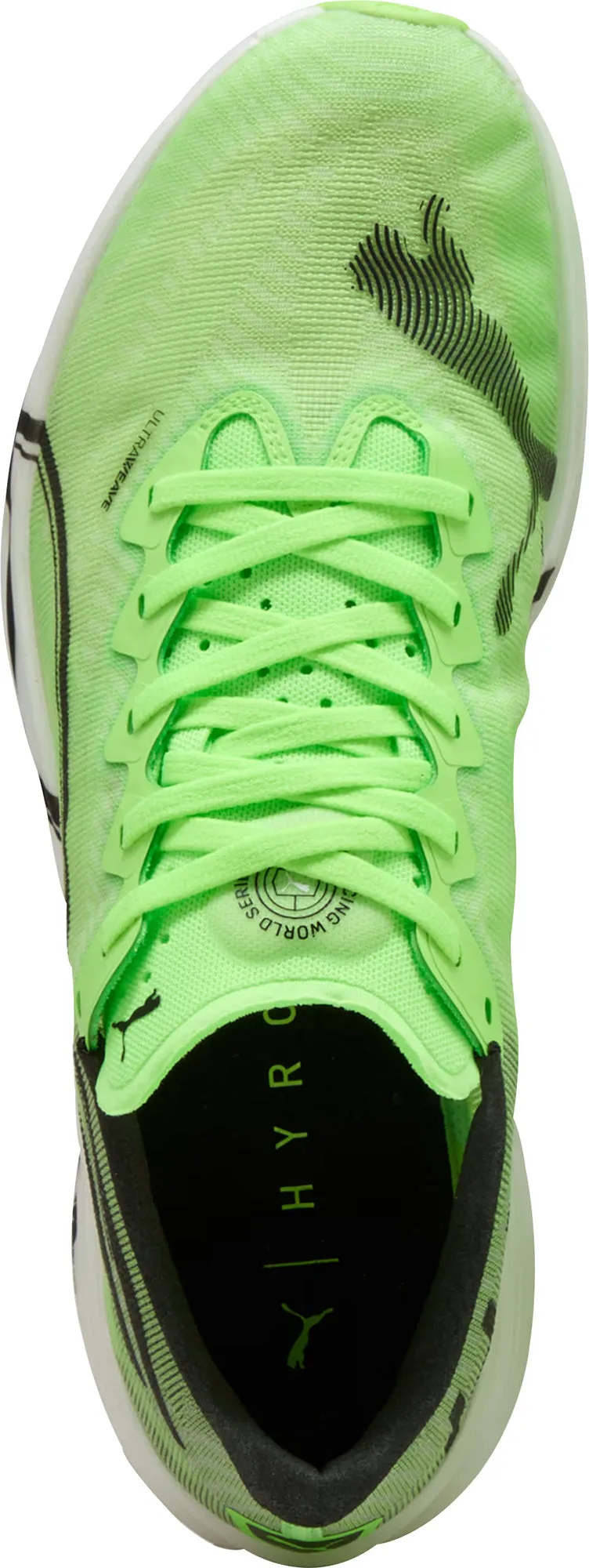 Puma Deviate Nitro Elite 3 HYROX Mens Running Shoes - Green Cozy Footwear