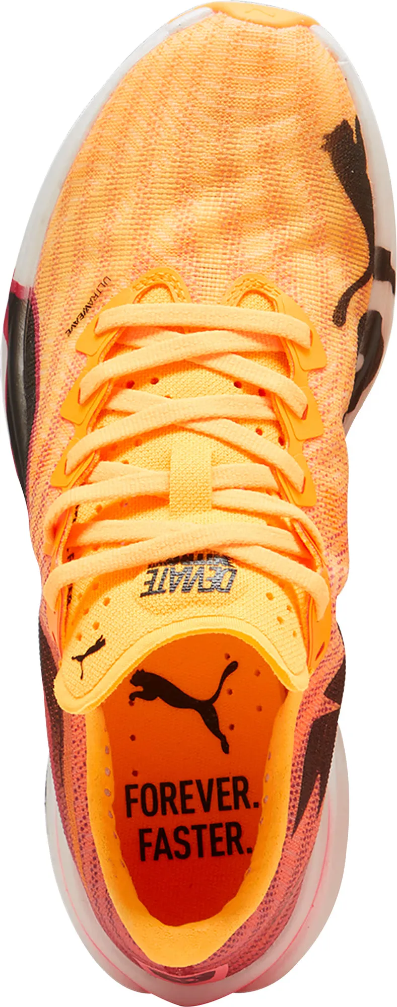 Puma Deviate Nitro Elite 3 Womens Running Shoes - Orange Cozy Footwear