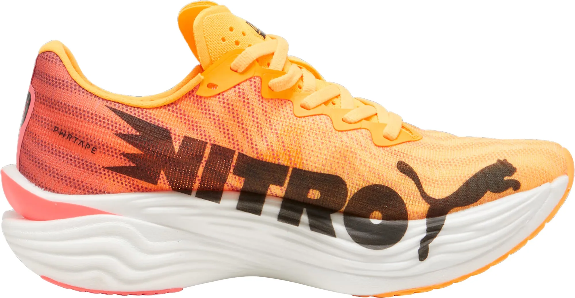 Puma Deviate Nitro Elite 3 Womens Running Shoes - Orange Cozy Footwear