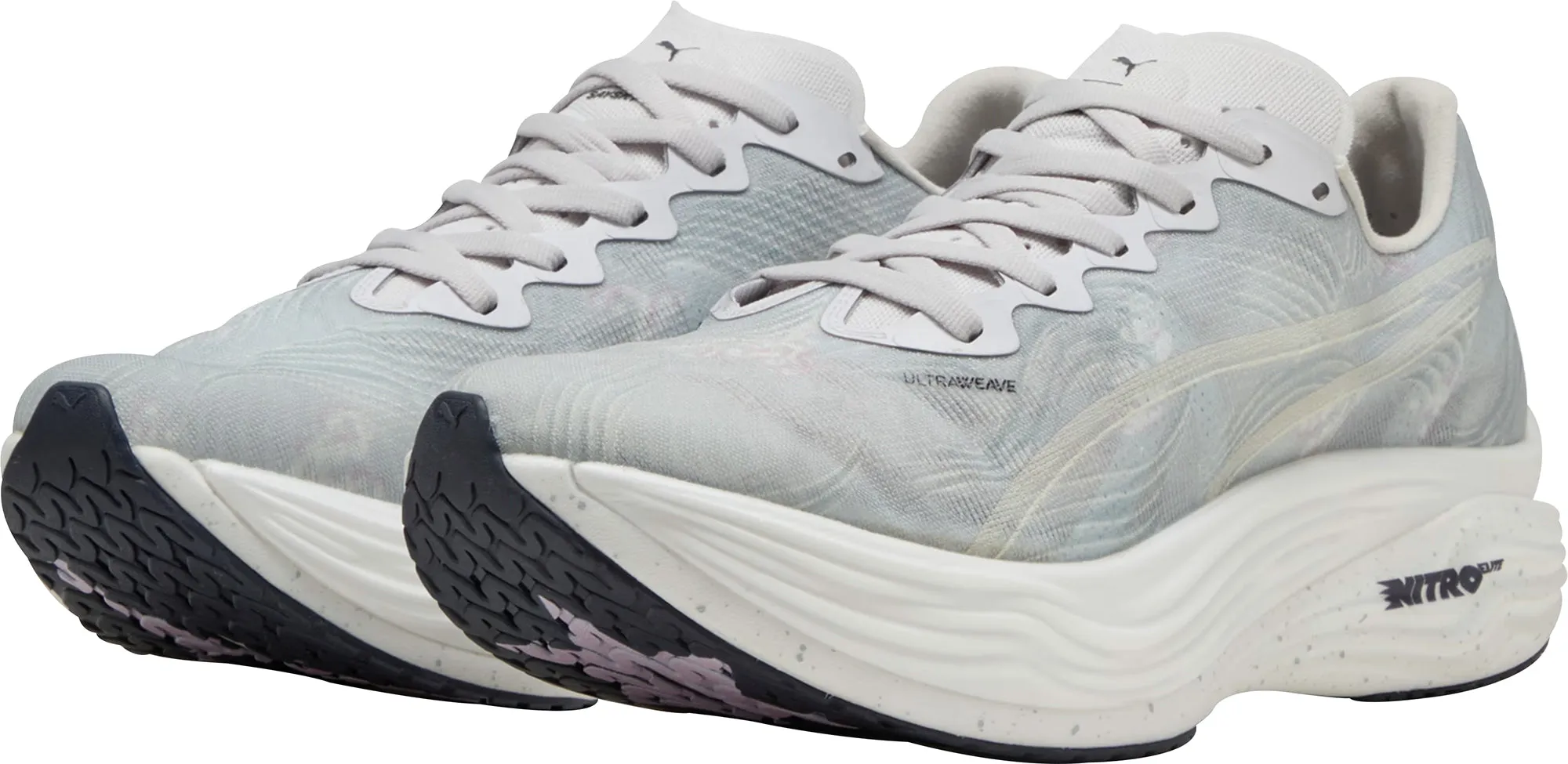 Puma Deviate Nitro Elite 3 X SAYSKY Mens Running Shoes - Grey Cozy Footwear