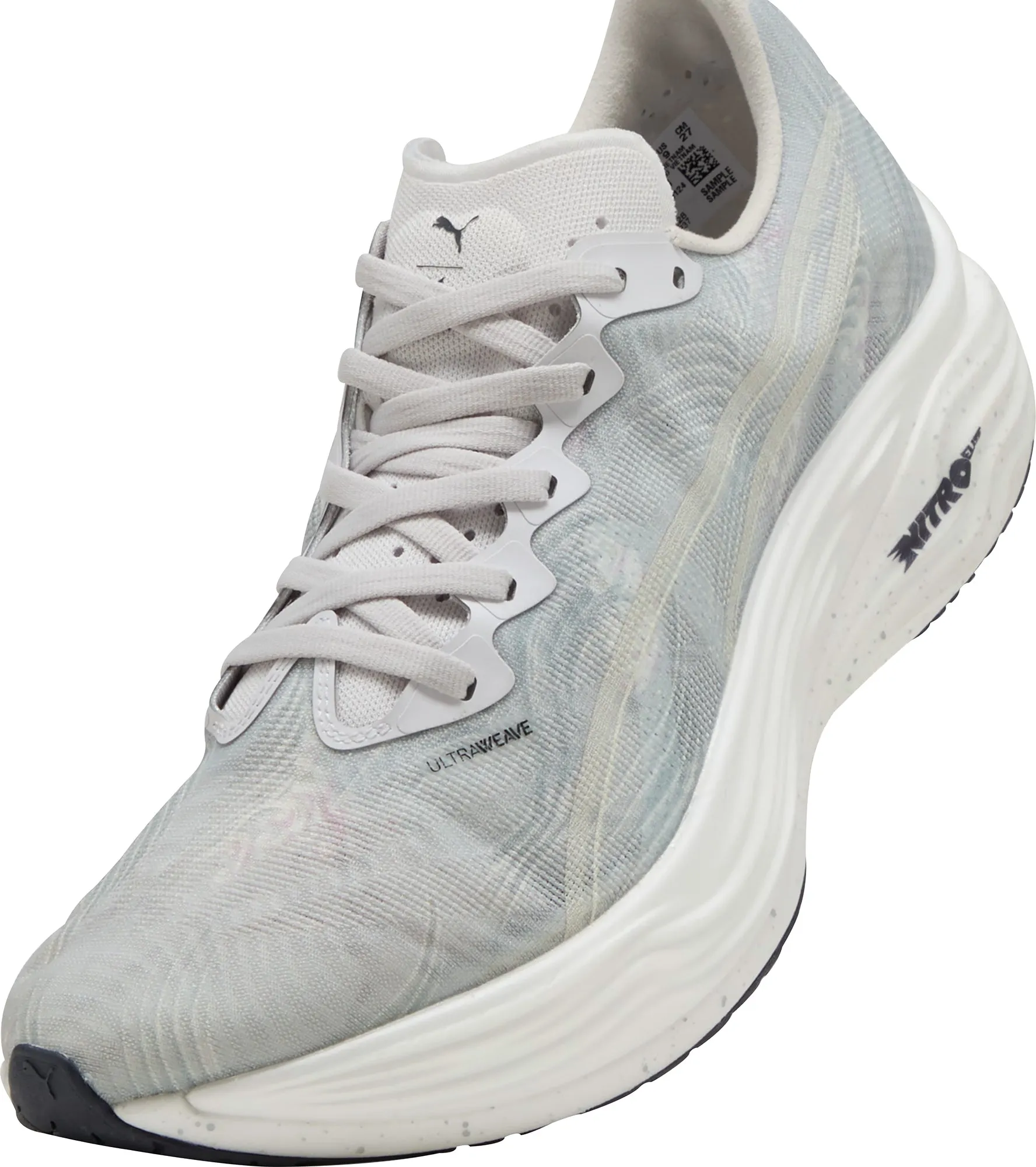 Puma Deviate Nitro Elite 3 X SAYSKY Mens Running Shoes - Grey Cozy Footwear