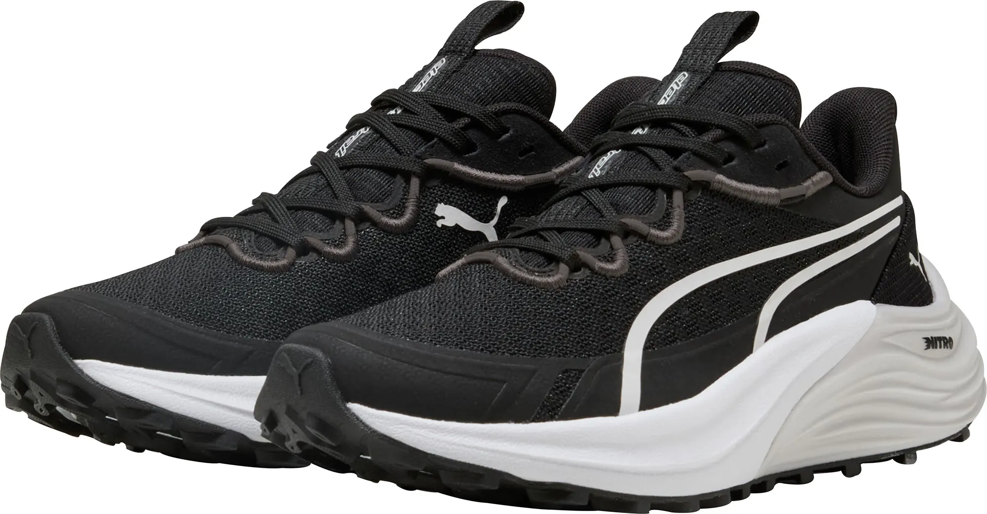 Puma Electrify Nitro 4 Womens Trail Running Shoes - Black Cozy Footwear