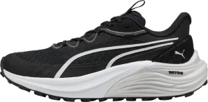 Puma Electrify Nitro 4 Womens Trail Running Shoes - Black Puma sport shoes with bold branding