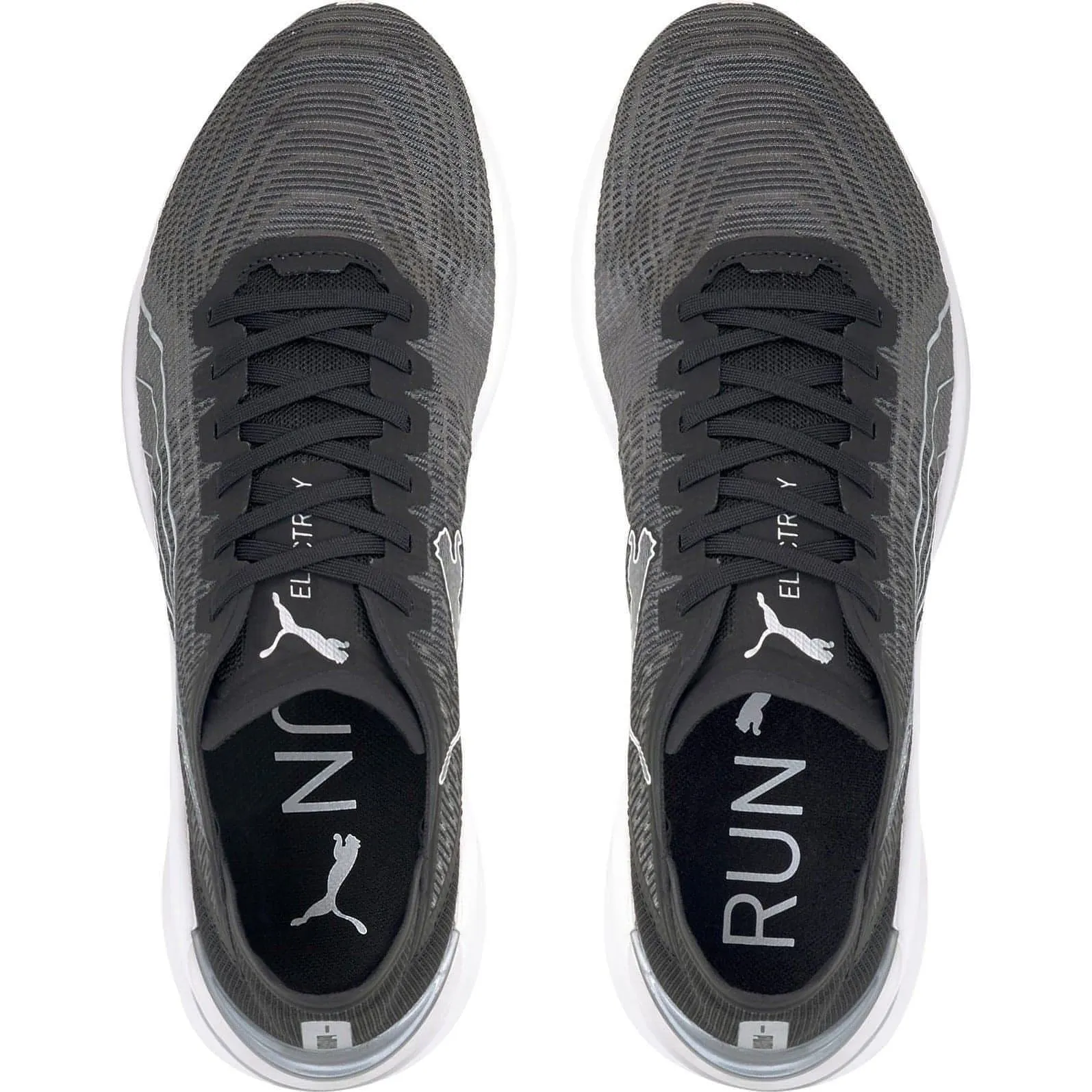 Puma Electrify Nitro Mens Running Shoes - Black Cozy Footwear