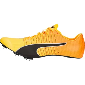 Puma evoSpeed Tokyo Future Faster Running Spikes - Orange Puma sport shoes with bold branding