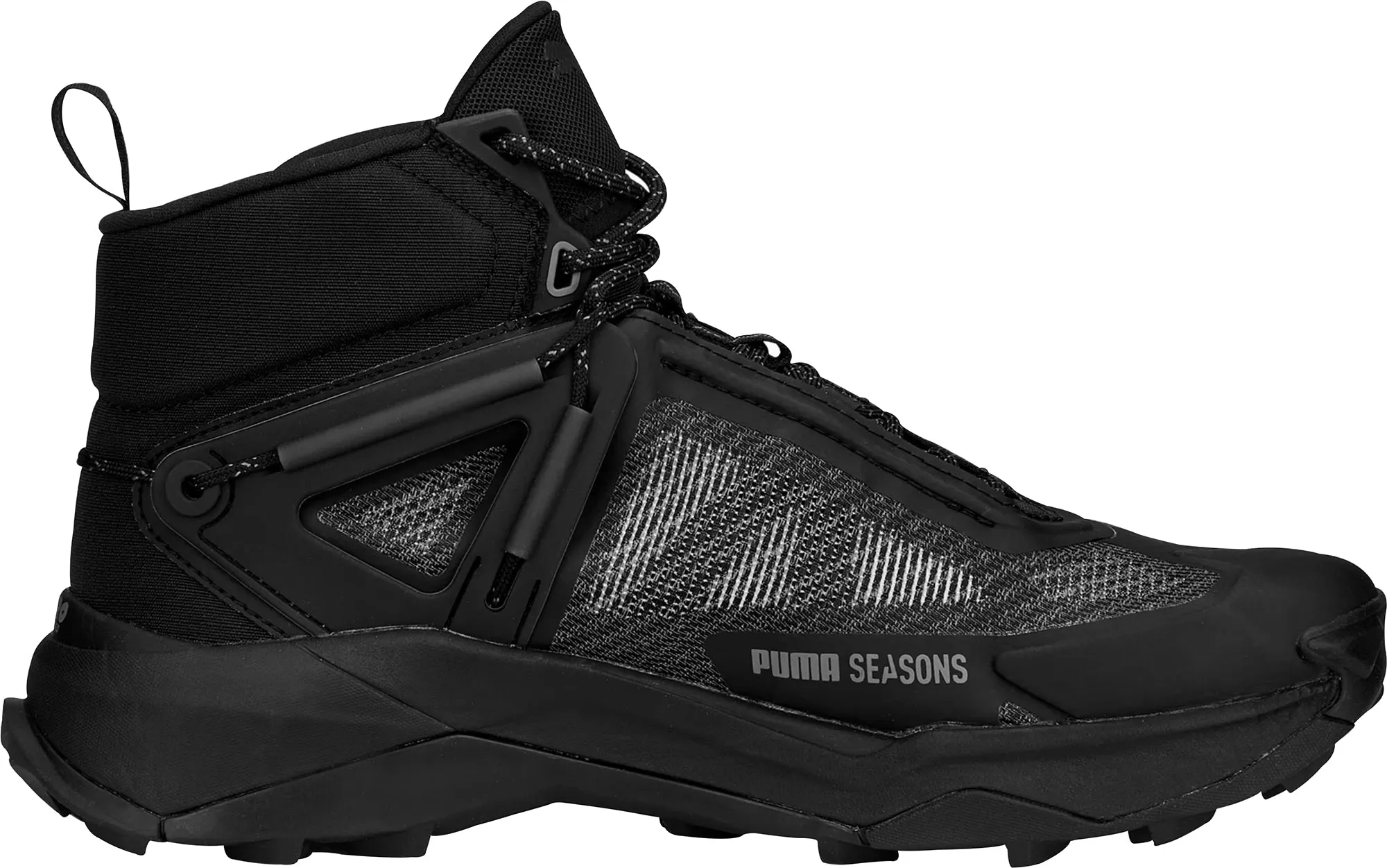 Puma Explore Nitro Mid GORE-TEX Mens Walking Boots - Black Cozy Footwear